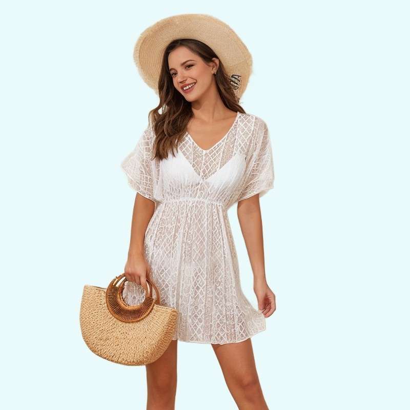 Blusa de traje de baño de vacaciones