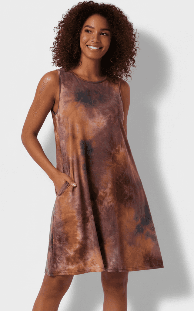 Pareo mini de playa de gasa aqua con botones frontales, mangas con volantes y dobladillo escalonado